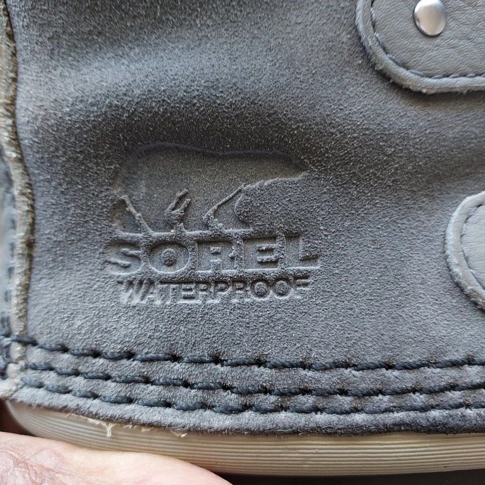 Sorel Joan Of Arctic Waterproof boot. In Grey